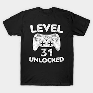 Level 31 31st Video Birthday T-Shirt